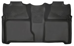 Chevrolet Silverado 1500 Floor Mats - Rear - Husky Liners - WeatherBeater - Black - `07-`13